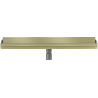 Mexen Flat Wall odpływ liniowy ścienny 2w1 50 cm, złoty szczotkowany - 1A30050