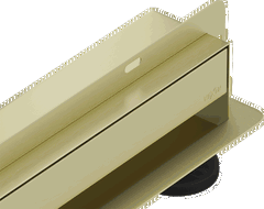 Mexen Flat Wall odpływ liniowy ścienny 2w1 60 cm, złoty szczotkowany - 1A30060