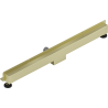 Mexen Flat Wall odpływ liniowy ścienny 2w1 90 cm, złoty szczotkowany - 1A30090