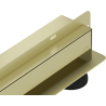 Mexen Flat Wall odpływ liniowy ścienny 2w1 100 cm, złoty szczotkowany - 1A30100