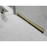 Mexen Flat Wall odpływ liniowy ścienny 2w1 110 cm, złoty szczotkowany - 1A30110