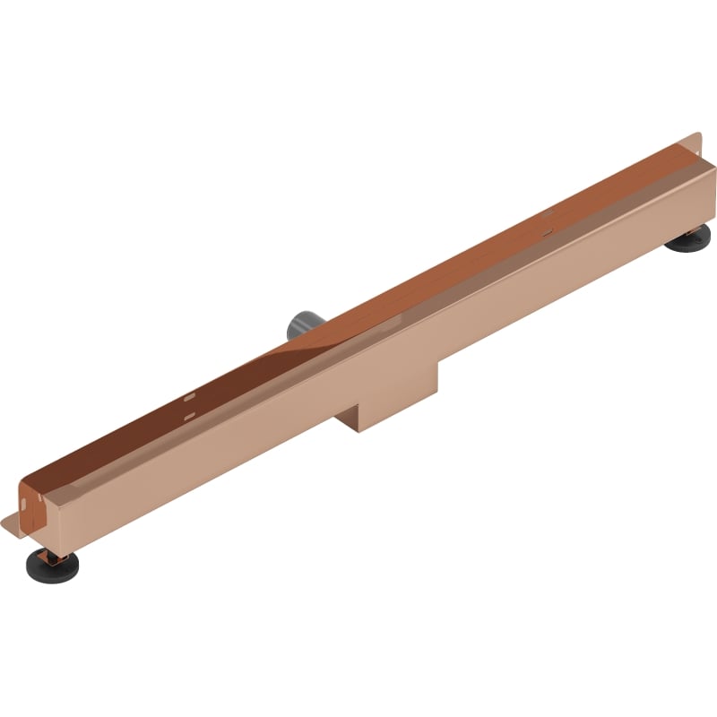 Mexen Flat Wall odpływ liniowy ścienny 2w1 80 cm, różowe złoto - 1630080