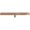 Mexen Flat Wall odpływ liniowy ścienny 2w1 80 cm, różowe złoto - 1630080