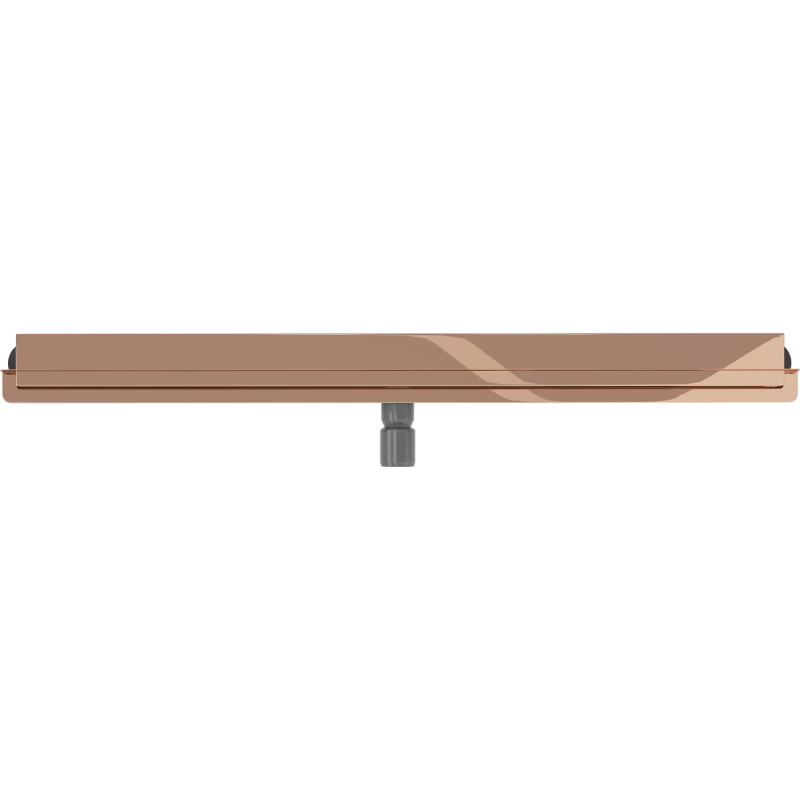 Mexen Flat Wall odpływ liniowy ścienny 2w1 100 cm, różowe złoto - 1630100