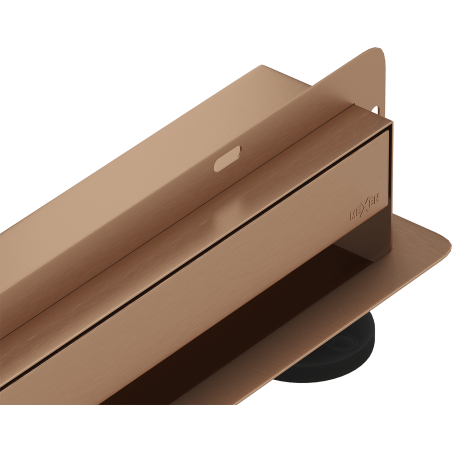 Mexen Flat Wall odpływ liniowy ścienny 2w1 70 cm, miedź szczotkowana - 1C30070