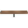 Mexen Flat Wall odpływ liniowy ścienny 2w1 70 cm, miedź szczotkowana - 1C30070