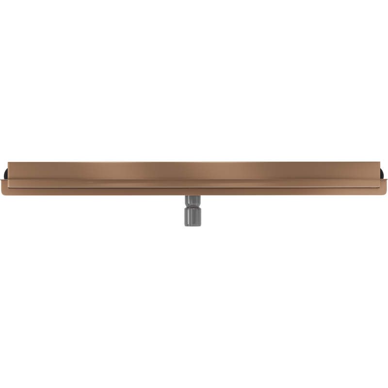 Mexen Flat Wall odpływ liniowy ścienny 2w1 90 cm, miedź szczotkowana - 1C30090