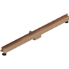 Mexen Flat Wall odpływ liniowy ścienny 2w1 120 cm, miedź szczotkowana - 1C30120