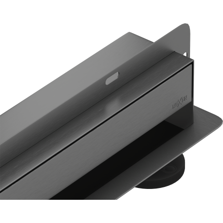 Mexen Flat Wall odpływ liniowy ścienny 2w1 50 cm, gun gray szczotkowany - 1E30050