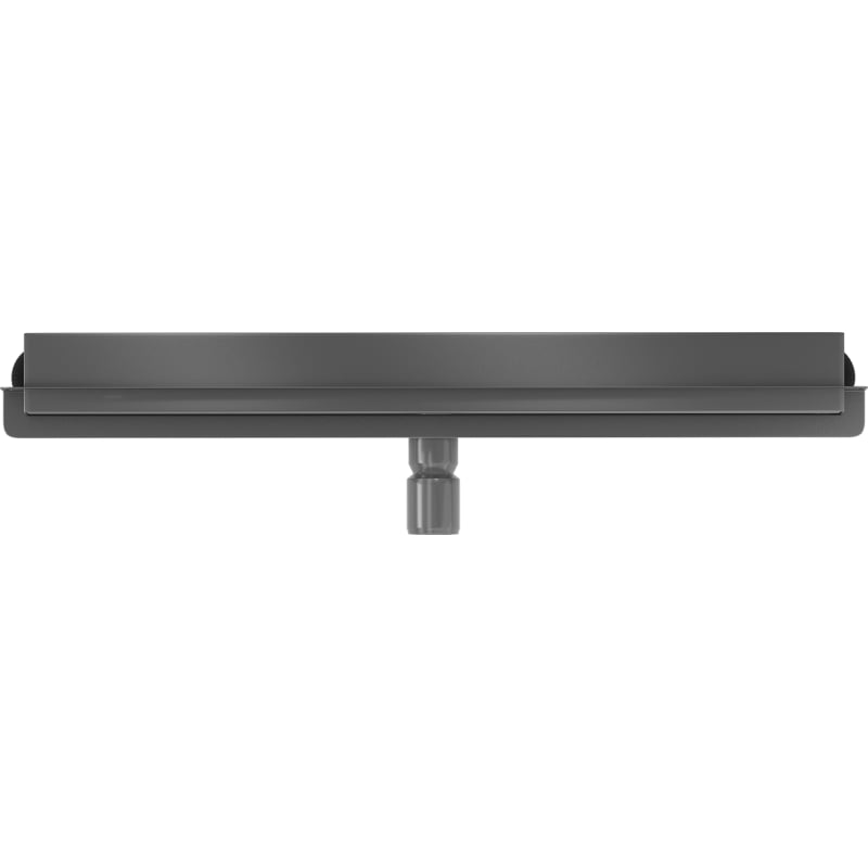 Mexen Flat Wall odpływ liniowy ścienny 2w1 60 cm, gun gray szczotkowany - 1E30060