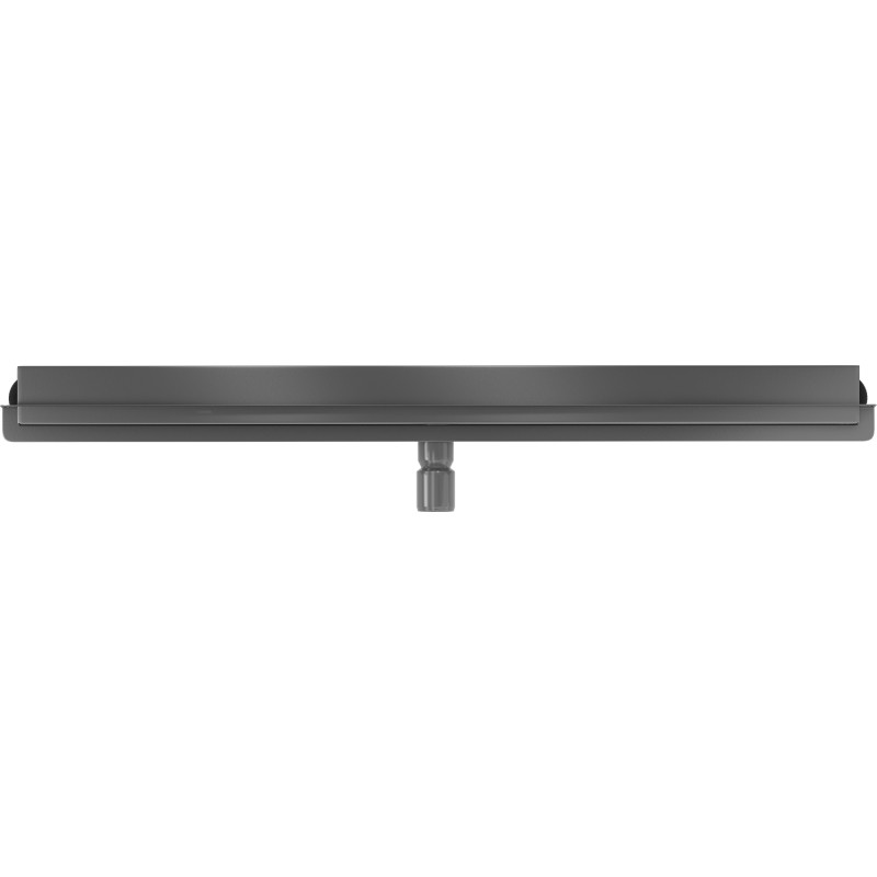 Mexen Flat Wall odpływ liniowy ścienny 2w1 80 cm, gun gray szczotkowany - 1E30080