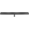 Mexen Flat Wall odpływ liniowy ścienny 2w1 80 cm, gun gray szczotkowany - 1E30080