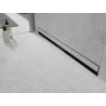 Mexen Flat Wall odpływ liniowy ścienny 2w1 90 cm, gun gray szczotkowany - 1E30090