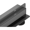 Mexen Flat Wall odpływ liniowy ścienny 2w1 100 cm, gun gray szczotkowany - 1E30100