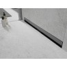 Mexen Flat Wall odpływ liniowy ścienny 2w1 120 cm, gun gray szczotkowany - 1E30120