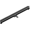 Mexen Flat Wall odpływ liniowy ścienny 2w1 120 cm, gun gray szczotkowany - 1E30120