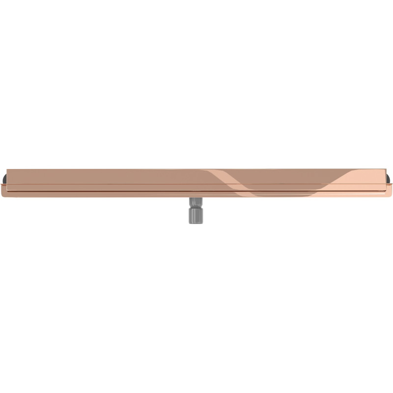 Mexen Flat Wall odpływ liniowy ścienny 2w1 120 cm, różowe złoto - 1630120