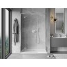 Mexen Mist-H L drzwi prysznicowe uchylne lewe 125 cm, transparent, chrom - 8A5L-125-001-01-00-L