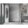 Mexen Mist-H L drzwi prysznicowe uchylne lewe 130 cm, transparent, chrom - 8A5L-130-001-01-00-L