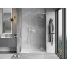 Mexen Mist-H L drzwi prysznicowe uchylne prawe 145 cm, transparent, chrom - 8A5L-145-001-01-00-P