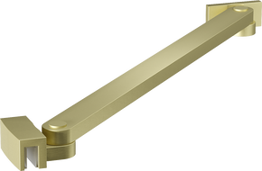 Mexen wspornik skośny do drzwi i ścianek prysznicowych 6-8 mm, złoty szczotkowany - 830-09-55