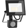 Mexen Luxpro naświetlacz LED z czujnikiem ruchu, 10W, Neutralna - 4000K, 900 lm, czarny - L235-010-40-70
