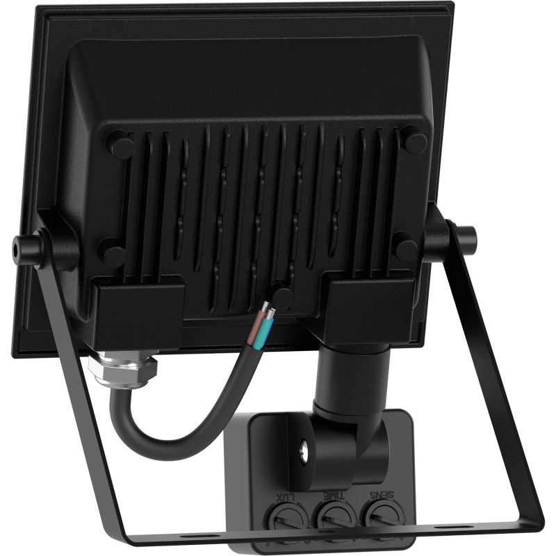 Mexen Luxpro naświetlacz LED z czujnikiem ruchu, 20W, Zimna - 6500K, 1800 lm, czarny - L235-020-65-70