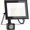 Mexen Luxpro naświetlacz LED z czujnikiem ruchu, 30W, Neutralna - 4000K, 2700 lm, czarny - L235-030-40-70