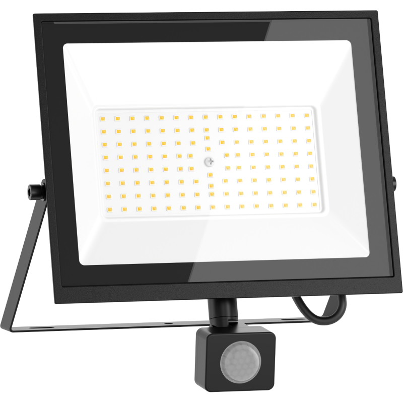 Mexen Luxpro naświetlacz LED z czujnikiem ruchu, 70W, Neutralna - 4000K, 6300 lm, czarny - L235-070-40-70