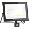 Mexen Luxpro naświetlacz LED z czujnikiem ruchu, 100W, Neutralna - 4000K, 9000 lm, czarny - L235-100-40-70