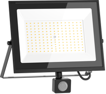 Mexen Luxpro naświetlacz LED z czujnikiem ruchu, 100W, Zimna - 6500K, 9000 lm, czarny - L235-100-65-70