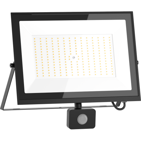 Mexen Luxpro naświetlacz LED z czujnikiem ruchu, 150W, Neutralna - 4000K, 13500 lm, czarny - L235-150-40-70