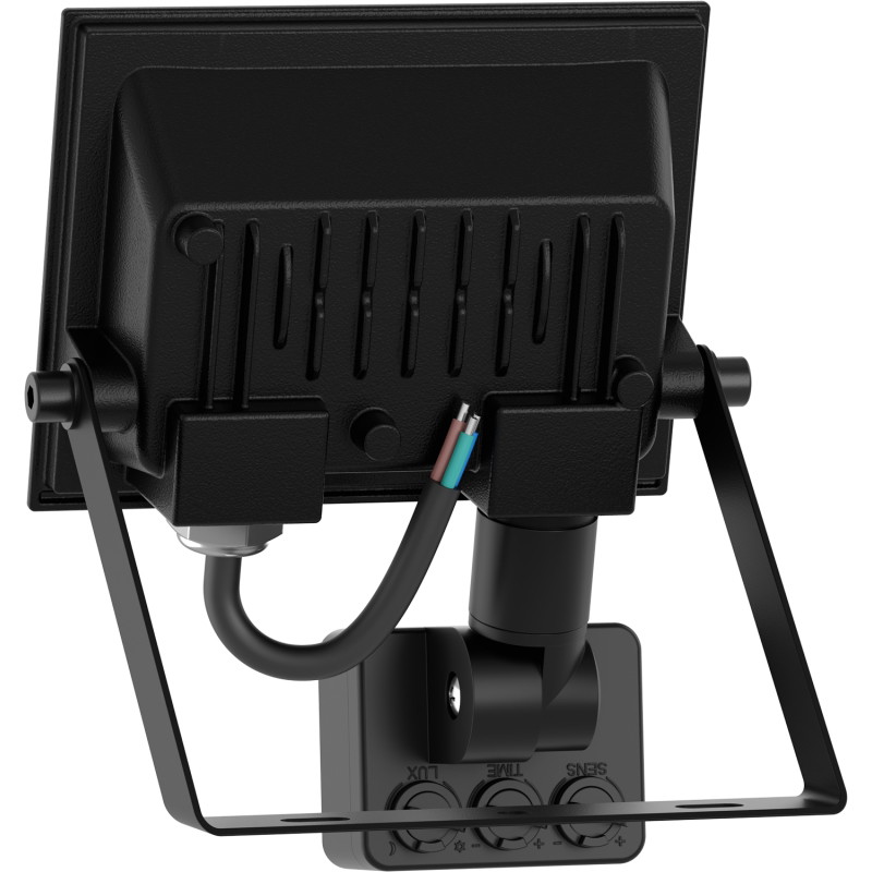 Mexen Luxpro+ naświetlacz LED z czujnikiem ruchu, 10W, Neutralna - 4000K, 1100 lm, czarny - L236-010-40-70