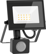 Mexen Luxpro+ naświetlacz LED z czujnikiem ruchu, 10W, Zimna - 6500K, 1100 lm, czarny - L236-010-65-70