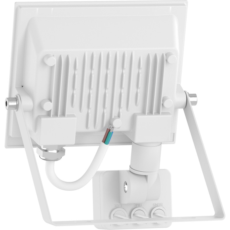 Mexen Luxpro+ naświetlacz LED z czujnikiem ruchu, 20W, Neutralna - 4000K, 2200 lm, biały - L236-020-40-20