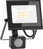 Mexen Luxpro+ naświetlacz LED z czujnikiem ruchu, 20W, Neutralna - 4000K, 2200 lm, czarny - L236-020-40-70