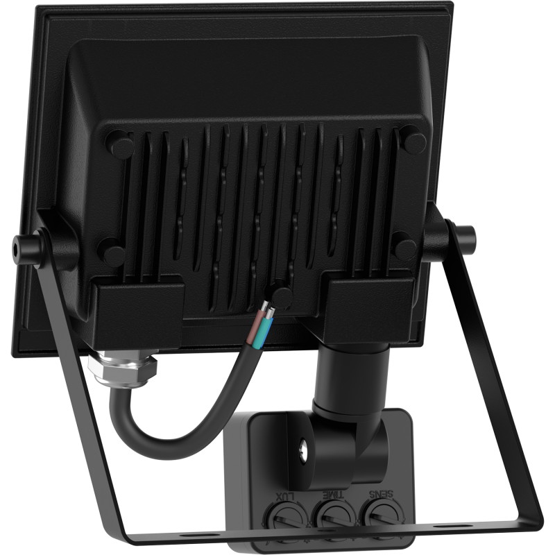 Mexen Luxpro+ naświetlacz LED z czujnikiem ruchu, 20W, Neutralna - 4000K, 2200 lm, czarny - L236-020-40-70