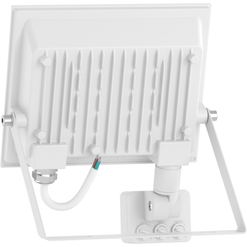 Mexen Luxpro+ naświetlacz LED z czujnikiem ruchu, 30W, Neutralna - 4000K, 3300 lm, biały - L236-030-40-20