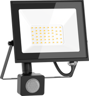 Mexen Luxpro+ naświetlacz LED z czujnikiem ruchu, 30W, Neutralna - 4000K, 3300 lm, czarny - L236-030-40-70