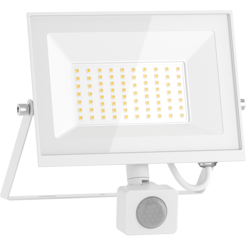 Mexen Luxpro+ naświetlacz LED z czujnikiem ruchu, 50W, Neutralna - 4000K, 5500 lm, biały - L236-050-40-20