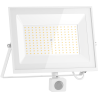 Mexen Luxpro+ naświetlacz LED  z czujnikiem ruchu, 100W, Neutralna - 4000K, 11000 lm, biały - L236-100-40-20