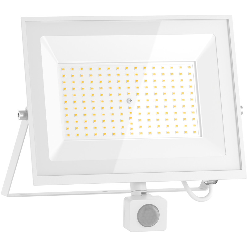 Mexen Luxpro+ naświetlacz LED z czujnikiem ruchu, 100W, Zimna - 6500K, 11000 lm, biały - L236-100-65-20