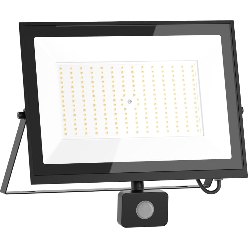 Mexen Luxpro+ naświetlacz LED z czujnikiem ruchu, 150W, Zimna - 6500K, 16500 lm, czarny - L236-150-65-70