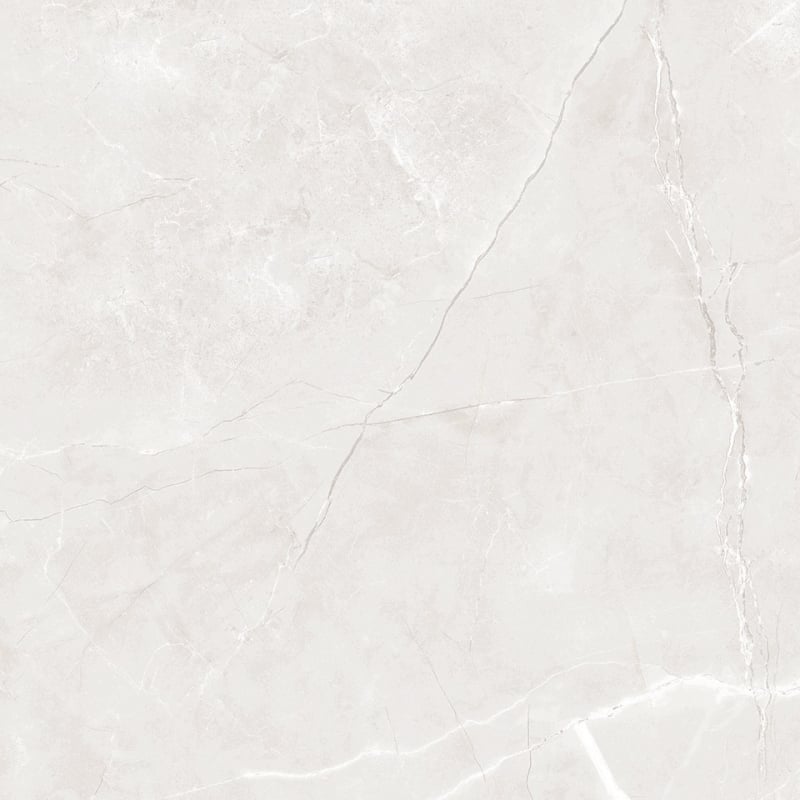 Mexen Boca Bianco gres szkliwiony rekt. G1, płytka podłogowo-ścienna 60 x 60 cm, połysk - TL102-060-060-00