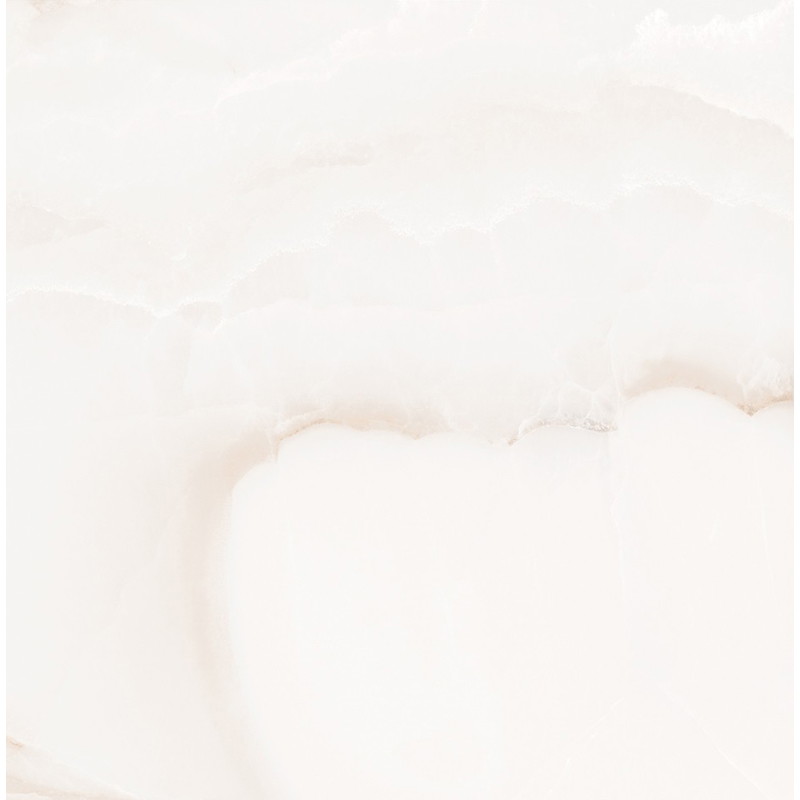 Mexen Onyx White gres szkliwiony rekt. G1, płytka podłogowo-ścienna 60 x 60 cm, połysk - TL106-060-060-01