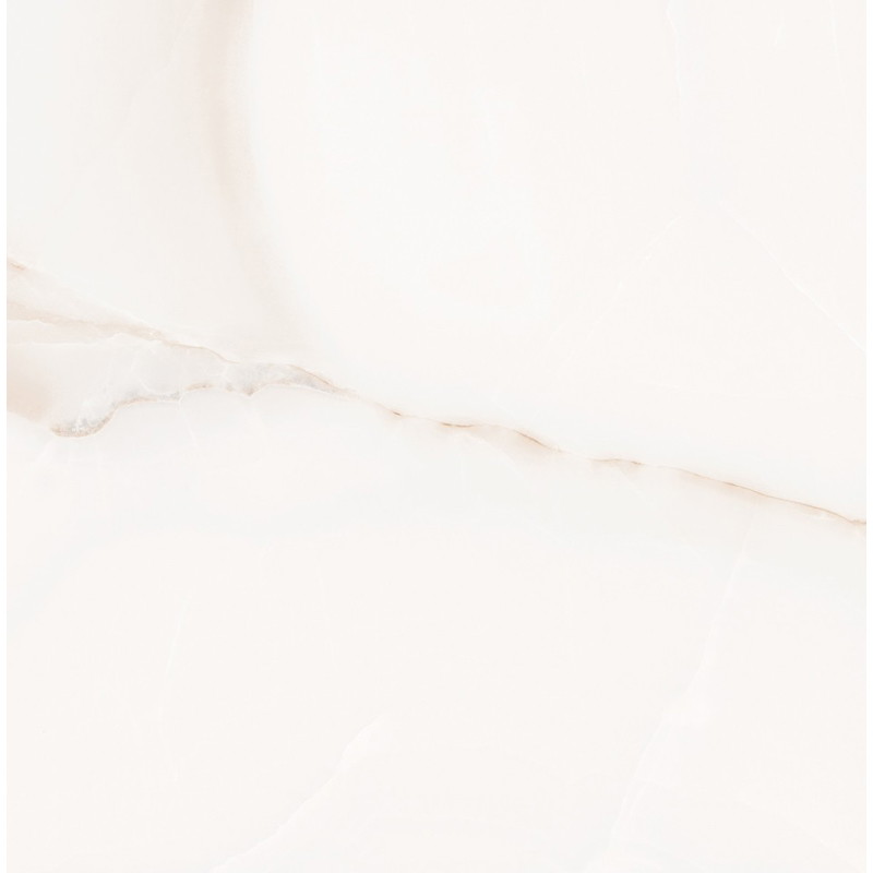 Mexen Onyx White gres szkliwiony rekt. G1, płytka podłogowo-ścienna 60 x 60 cm, połysk - TL106-060-060-01