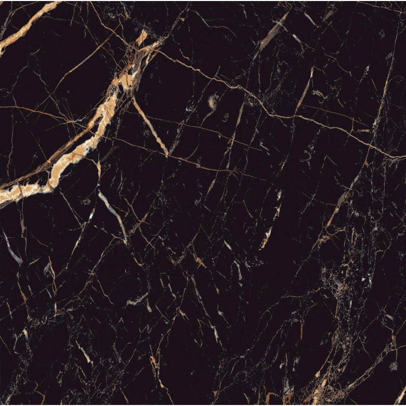 Mexen Python Gold gres szkliwiony rekt. G1, płytka podłogowo-ścienna 60 x 60 cm, wysoki połysk - TL212-060-060-00