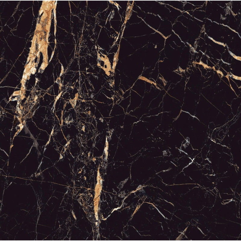 Mexen Python Gold gres szkliwiony rekt. G1, płytka podłogowo-ścienna 60 x 60 cm, wysoki połysk - TL212-060-060-00
