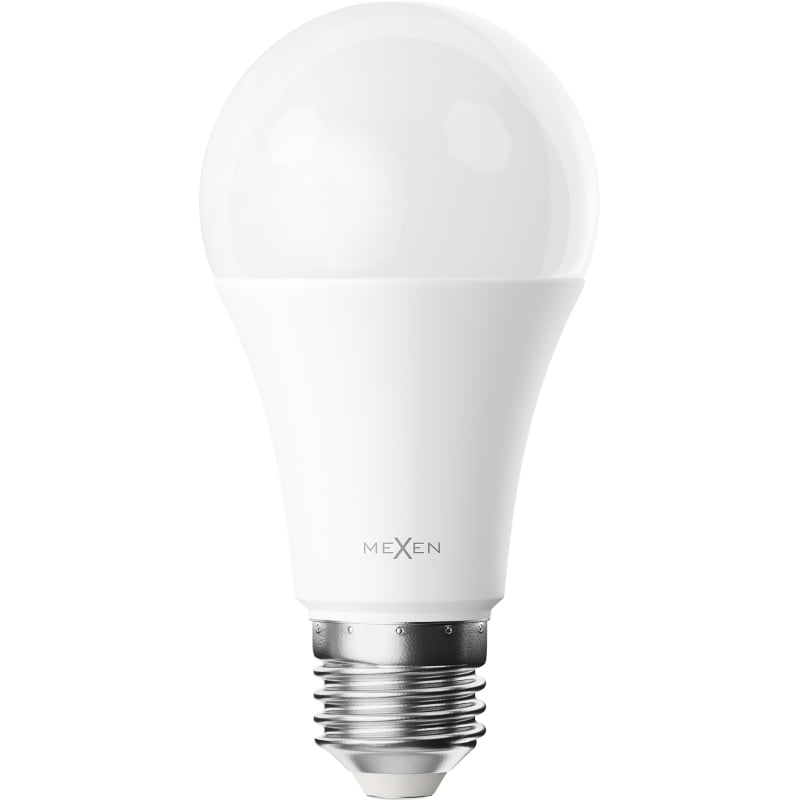 Mexen Nova 3x żarówka LED E27, A60, 15W, Zimna - 6500K, 1575 lm - L100-E27-1565-01x03