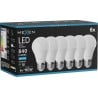 Mexen Nova 6x żarówka LED E27, A60, 8W, Zimna - 6500K, 840 lm - L100-E27-0865-01x06